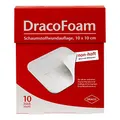 Produktbild: DRACOFOAM Schaumstoff Wundauflage 10x10 cm 10 St