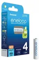 Produktbild: Panasonic eneloop Akku Micro AAA NiMH 800mAh, 4er Blister