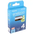 Produktbild: Panasonic eneloop, vorgeladen, Retail Blister (4-Pack)BK-4MCDE/4BE Akku NiMH, Mi