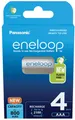Produktbild: 4 Stück Panasonic Eneloop Akkus Micro AAA / 1,2V / min. 800mAh  BK-4MCDE/4BE