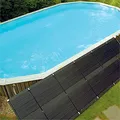 Produktbild: SunHeater Heizsystem, inkl. Zwei 2 x 20 m Paneele (80 m²) – Solarheizung für oberirdische Pools, aus robustem Polypropylen, erhöht die Temperatur bis zu -9,4 °C – S421P, schwarz