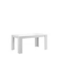 Produktbild: xonox.home Tisch Titan Esstisch Küchentisch Esszimmertisch Clubtisch Tisch eckig in weiß Nb.ca.160-200x76x90 cm, ausziehbar auf 200 cm