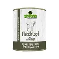 Produktbild: Schecker Nassfutter - Fleischtopf mit Ziege - 6 x 820 g - getreidefrei - glutenfrei - in Deutschland herstellt