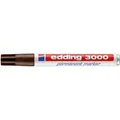Produktbild: Edding Permanentmarker 3000 1,5-3 mm dunkelbraun
