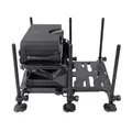 Produktbild: Fox Matrix S25 Pro Seatbox Black Edition - Sitzkiepe, Kiepe zum Angeln, Sitzbox