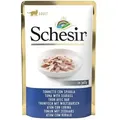 Produktbild: Nassfutter Für Katzen Schesir Adult Thunfisch Barsch 24x85g