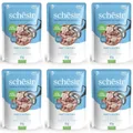 Produktbild: SCHESIR Nassfutter Thunfisch mit Seebarsch in Gelee für Katzen 6x85 g