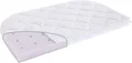 Produktbild: Babymatratze Kleine Matratze Brise Light, 42x80, 43x85cm und weitere Größen, Träumeland, 6 cm hoch, Matratze, abgerundet, Allergiker geeignet (Hausstauballergiker)