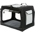 Produktbild: Trixie Vario Transportbox Schwarz Und Grau 76x48x51 Cm