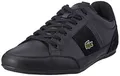 Produktbild: Lacoste Herren Low-Top Sneaker T-Clip 0120 2 SMA, Männer Halbschuhe,schnürschuhe,schnürer,Business,Freizeit,BLK/BLK (02H),41 EU / 7.5 UK