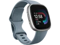 Produktbild: FITBIT Versa 4 Smartwatch Aluminium Elastomer, S/L, Waterfall Blue/Platinum