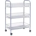 Produktbild: Zeller Rollwagen Mesh 62,5 cm x 26 cm x 44 cm Silber