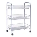 Produktbild: Zeller 17720 Etagen-Rollwagen Mesh 43.5 x 26 x 62.5 cm, grau, 1er Pack