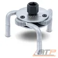 Produktbild: BGS ÖLFILTERSPINNE 3-ARMIG FÜR ÖLFILTER Ø 80 - 135 MM ÖLFILTERKRALLE ÖLWECHSEL