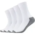 Produktbild: Camano Socken function (4 Paar) mit feuchtigkeitsregulierendem Material weiß 39-42