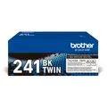 Produktbild: Brother Original TN-241BK Toner - schwarz Doppelpack (TN241BKTWIN)