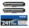 Produktbild: Brother Tonerkartusche 2 Tonerkartuschen TN-241 je ca. 2.500 Seiten - black