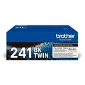 Produktbild: Brother Original TN-241BK Toner - schwarz Doppelpack (TN241BKTWIN)