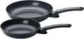 Produktbild: Fissler Pfannen-Set Ceratal® Evo Classic, Aluminium (Set, 1x Bratpfanne 24 cm + 1x Bratpfanne 28 cm), 2-teiliges Keramikpfannen-Set