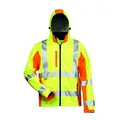 Produktbild: Warnschutz Softshelljacke Elysee JIM gelb/orange Gr. S-XXXL