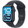 Produktbild: Apple Watch SE3 44 mm Aluminium (GPS + Cellular) Sport Armband S/M mitternacht