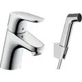 Produktbild: Hansgrohe Focus E2 - Set Einhebelmischer 70 Mit Bidetbrause Und Brauseschlauch, Chrom 31926000