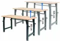 Produktbild: rikta höhenverstellbare Werkbank |  ca. 135 (B) x 60 (T) x 85/95/105 (H) cm