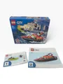 Produktbild: Lego City 60373 Verfolgungsjagd im Polizeiboot komplett mit Anleitung und OVP