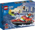Produktbild: LEGO® City Fire Feuerwehrboot 144 Teile 60373