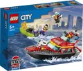 Produktbild: LEGO City - 60373 - Feuerwehrboot / Feuerwehr Schiff Boot Feuerlöschboot NEU OVP