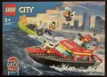 Produktbild: LEGO CITY 60373 - Feuerwehrboot (60373)