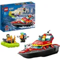Produktbild: LEGO City 60373 Feuerwehrboot