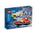 Produktbild: LEGO City 60373 Feuerwehrboot Bauset 144 Teile 5+ Jahre NEU OVP