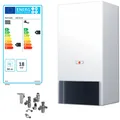 Produktbild: Wolf Paket Comfortline CGU-2K Neu Gas Heizwert Kombitherme 18kW mit Anschlussset
