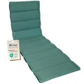 Produktbild: Herlag Liegenauflage Linnea 200x60x4cm | Liegestuhl-Auflage Mehrfachsteppung | Liegepolster für Gartenliege | Gartenmöbelauflage Premium-Line | Öko Tex 100 | Petrol