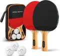 Produktbild: PRO SPIN Tischtennisschläger – Hochleistungs-Tischtennis Set | + Tasche, SPort