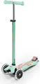 Produktbild: Micro Scooter Maxi Deluxe LED Mint - Kinderroller mit LED Rädern und höhenverstellbarem Lenker