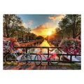 Produktbild: Ravensburger Jigsaw Puzzle Fahrräder in Amsterdam, 1000st.