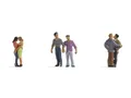 Produktbild: NOCH H0 Figuren Gleichgeschlechtliche Paare, handbemalte Modellfiguren im Maßstab 1:87 für Spur H0