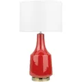 Produktbild: Tischlampe TRIVERSA Keramik Rot