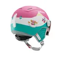 Produktbild: HEAD Maja Visor PAW Ski- und Snowboardhelm mit Visor, Paw Patrol Design, Rosa/Türkis