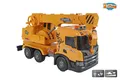 Produktbild: Kids Globe 2Play Scania Kranwagen (gelb,mit Licht & Sound,ausziehbarer Kranarm)