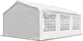 Produktbild: TOOLPORT Partyzelt 4x6 m Pavillon starke PVC 600 N Plane wasserdicht und schneller Aufbau