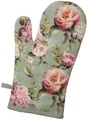 Produktbild: Kochhandschuh Ofenhandschuh AMBIENTE 1-teilig Pfingstrosen wattiert ca.18x30cm