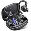 Produktbild: Jesebang Bluetooth Kopfhörer Sport, in Ear Kopfhörer Kabellos Bluetooth 5.4 mit HD Mic, Herausragender Sound, 40 Std Spielzeit, Comfort Fit, Dual LED-Anzeige, IP7 Wasserdicht Ohrhörer mit Ohrhaken