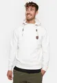 Produktbild: Indicode Hoodie Herren Meza Sweatshirt Kapuze Herrenhoodie (Kapuzenpullover) mit asymmetrischen Ziernähten
