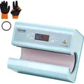 Produktbild: VEVOR automatische Hitzepresse, Tassen Hitzepresse für 325 bis 887 ml Sublimationsbecher, Tumbler-Presse mit Klebeband und Handschuh, Temperatur- ...