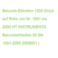 Produktbild: Barcodeetiketten lfd. Nr. 1001-2000 HT INSTRUMENTS Barcode-Etiketten 1000 Stk 20