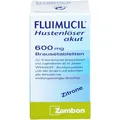 Produktbild: FLUIMUCIL Hustenlöser akut 600 Brausetabletten 10 St