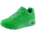 Produktbild: Skechers Street Uno - Stand on Air Sneaker Freizeitschuh, Halbschuh, Schnürschuh mit Memory Foam grün 38 EU